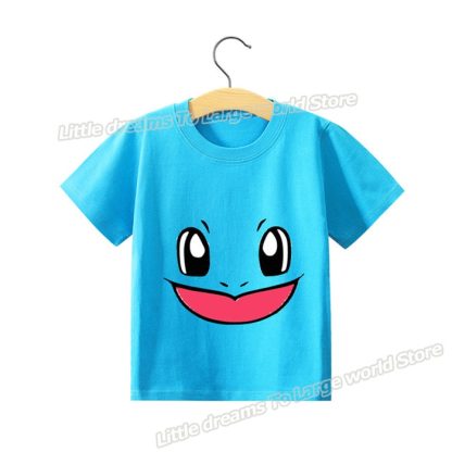 Kinder T-Shirts mit niedlichen Pokemon oder Pikachu Motiven – Bild 12