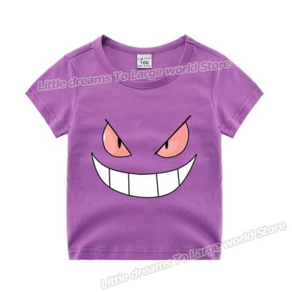 Kinder T-Shirts mit niedlichen Pokemon oder Pikachu Motiven – Bild 13