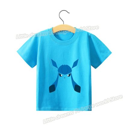 Kinder T-Shirts mit niedlichen Pokemon oder Pikachu Motiven – Bild 18