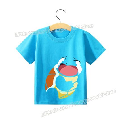 Kinder T-Shirts mit niedlichen Pokemon oder Pikachu Motiven – Bild 25
