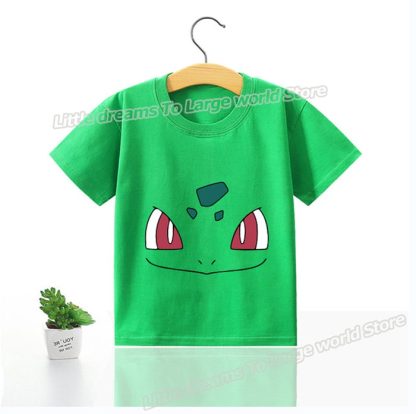 Kinder T-Shirts mit niedlichen Pokemon oder Pikachu Motiven – Bild 26