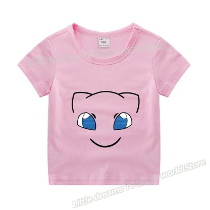 Kinder T-Shirts mit niedlichen Pokemon oder Pikachu Motiven – Bild 27