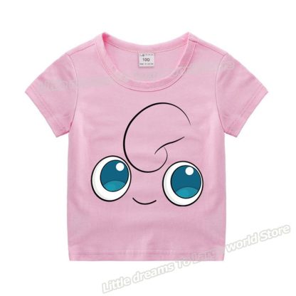 Kinder T-Shirts mit niedlichen Pokemon oder Pikachu Motiven – Bild 29