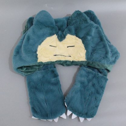 Pokémon Relaxo Snorlax plüschige Cosplay Mütze mit langen Ohren – Bild 2