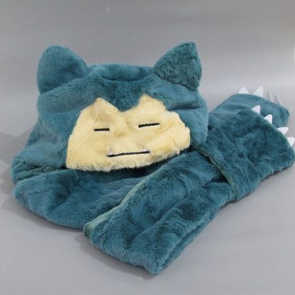 Pokémon Relaxo Snorlax plüschige Cosplay Mütze mit langen Ohren – Bild 3