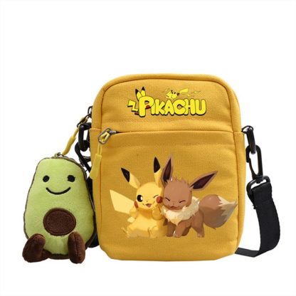 Canvas Pokemon Messenger Tasche, Slingbag Umhängetasche in vielen Motiven – Bild 16