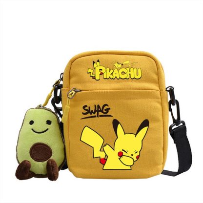 Canvas Pokemon Messenger Tasche, Slingbag Umhängetasche in vielen Motiven – Bild 23