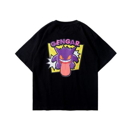 Cooles Gengar Sommer T-Shirt für Kinder – Bild 4