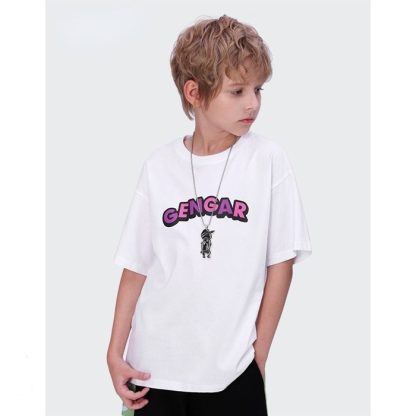Cooles Gengar Sommer T-Shirt für Kinder – Bild 6