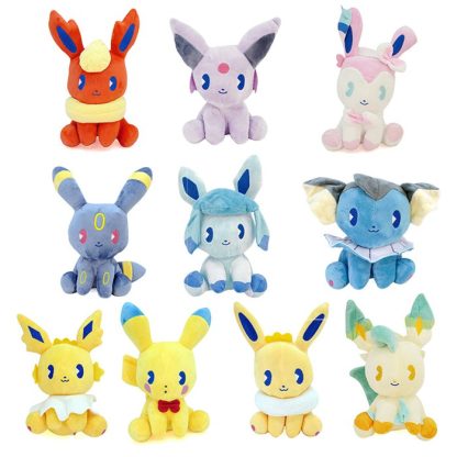 10er Set Evoli Entwicklungen Kuscheltiere (ca. 17cm) – Bild 4