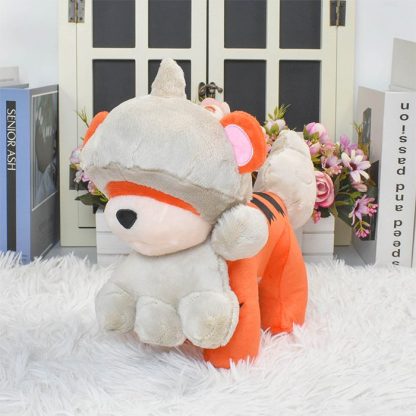 Hisui-Fukano Hisuian-Growlithe Pokemon Stofftier (ca. 24cm) – Bild 2