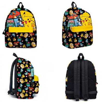 Pokémon Kinder Schulrucksack und Stiftetui – Bild 2