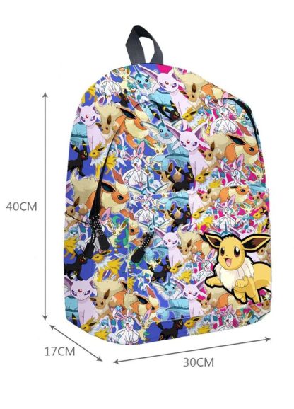 Pokémon Kinder Schulrucksack und Stiftetui – Bild 4