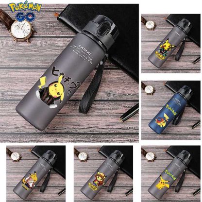 Sport und Trinkflasche mit Pokemon Pikachu Motiv