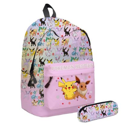 Pokémon Kinder Schulrucksack und Stiftetui – Bild 10