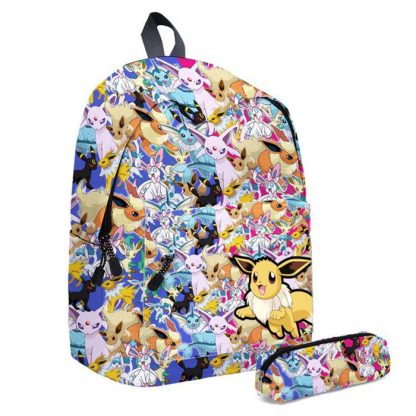 Pokémon Kinder Schulrucksack und Stiftetui – Bild 18