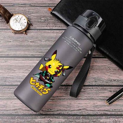 Sport und Trinkflasche mit Pokemon Pikachu Motiv – Bild 18