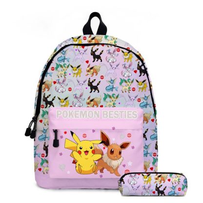 Pokémon Kinder Schulrucksack und Stiftetui – Bild 27