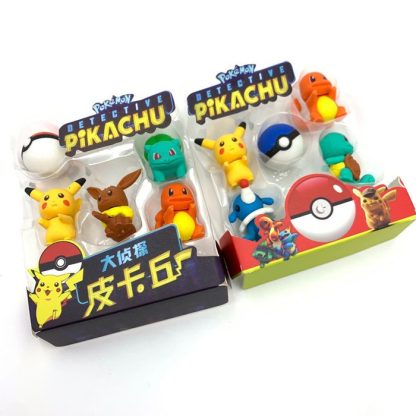 Pokemon Pikachu 3in1 Radiergummi Set (zufällige Auswahl) – Bild 4