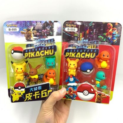 Pokemon Pikachu 3in1 Radiergummi Set (zufällige Auswahl) – Bild 5