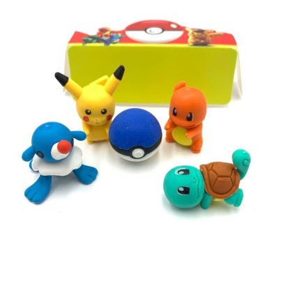 Pokemon Pikachu 3in1 Radiergummi Set (zufällige Auswahl) – Bild 7