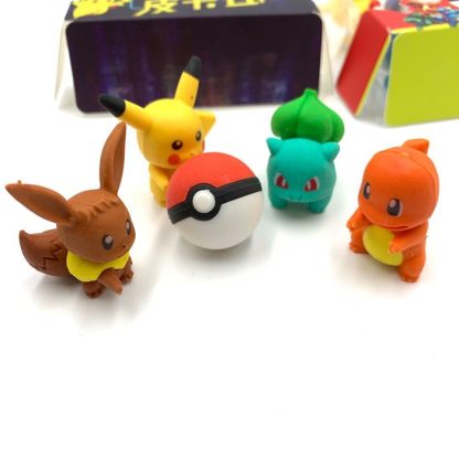 Pokemon Pikachu 3in1 Radiergummi Set (zufällige Auswahl) – Bild 8