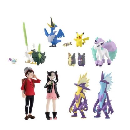 Pokémon Figuren mit Trainer und Pokemon - verschiedene Motive – Bild 2