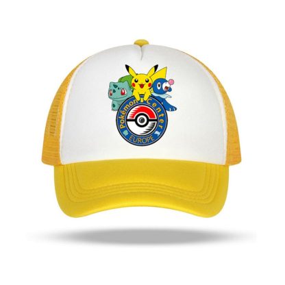 Pikachu Pokemon Baseball Mützen in vielen Motiven für Kinder oder Erwachsene – Bild 17