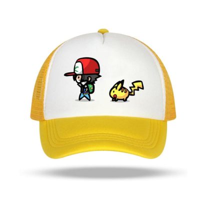 Pikachu Pokemon Baseball Mützen in vielen Motiven für Kinder oder Erwachsene – Bild 33