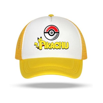 Pikachu Pokemon Baseball Mützen in vielen Motiven für Kinder oder Erwachsene – Bild 37