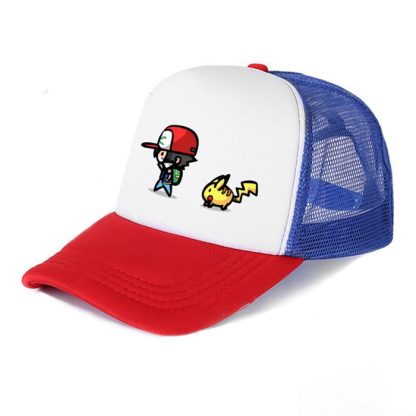 Pikachu Pokemon Baseball Mützen in vielen Motiven für Kinder oder Erwachsene – Bild 39
