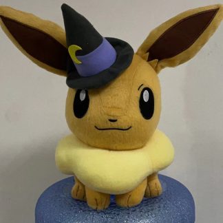Plüschfigur Pokémon Evoli Eevee im Halloween-Kostüm (ca. 28cm)