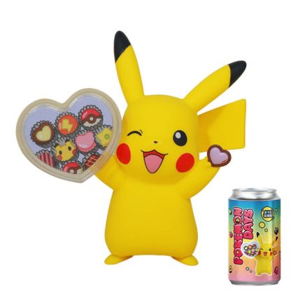 Pokemon Pikachu Sammelfiguren mit Dose – Bild 5