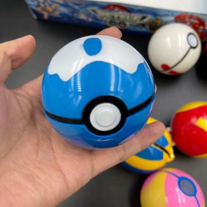 Große Pokebälle (ca. 8cm) mit Figuren (8 Stk. im Spiel Set) – Bild 11