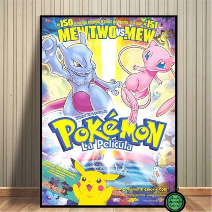 Pokemon Poster Kunstdrucke Ash Ketchum Pikachu Jigglypuff etc. – Bild 4