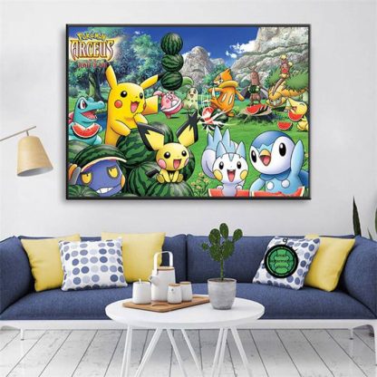 Pokemon Poster Kunstdrucke Ash Ketchum Pikachu Jigglypuff etc. – Bild 16