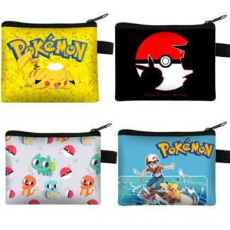 Kleine Geldbörse - Pokémon Portemonnaie - ideal für Kinder - viele Motive