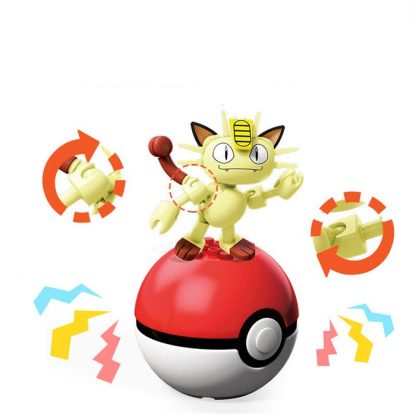 Pokémon Mega Construx Bauset mit Figur und Pokéball – Bild 4