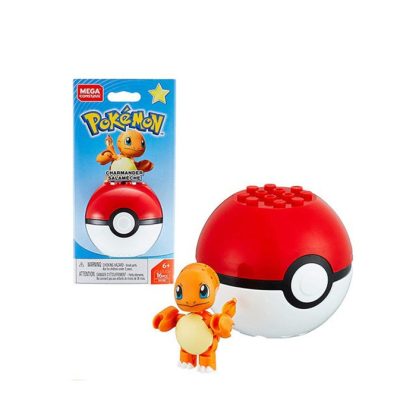 Pokémon Mega Construx Bauset mit Figur und Pokéball – Bild 8