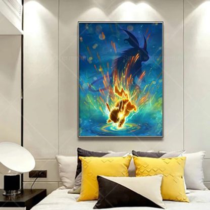 Pokémon Poster Kunstdrucke ungerahmt, viele Motive – Bild 2