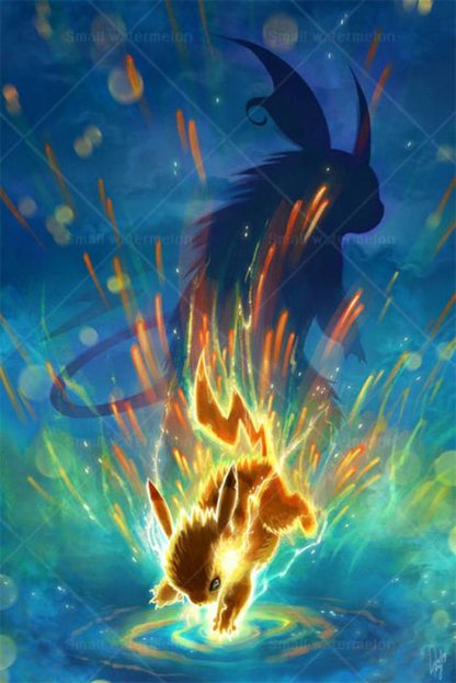 Pokémon Poster Kunstdrucke ungerahmt, viele Motive – Bild 12