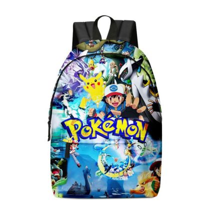 Pikachu Rucksack mit Federmappe im Set für Schule etc. – Bild 9