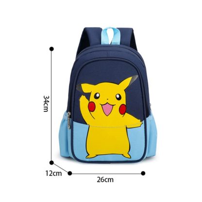 Pikachu Kinder Schul oder Kindergarten Rucksack – Bild 2