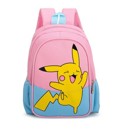 Pikachu Kinder Schul oder Kindergarten Rucksack – Bild 3