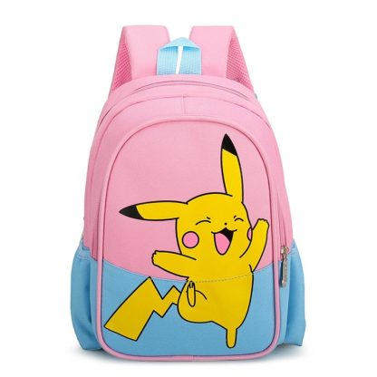 Pikachu Kinder Schul oder Kindergarten Rucksack – Bild 5