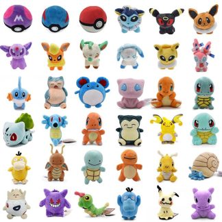 Viele verschiedene Pokemon und Pokeball Plüschtiere zur Auswahl