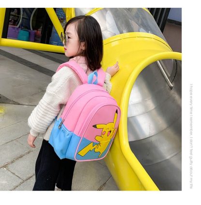 Pikachu Kinder Schul oder Kindergarten Rucksack – Bild 8