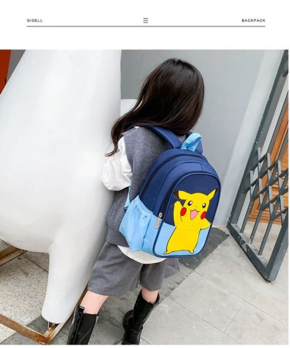 Pikachu Kinder Schul oder Kindergarten Rucksack – Bild 21