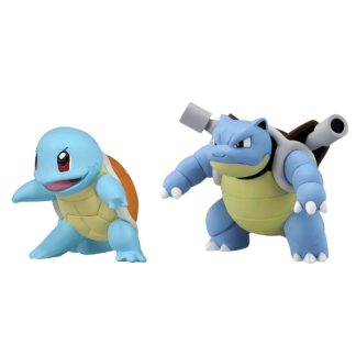 Schiggy Squirtle oder Turtok Blastoise Figur
