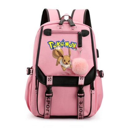 Pokémon Rucksack mit Laptopfach für Schule, Uni etc. – Bild 5